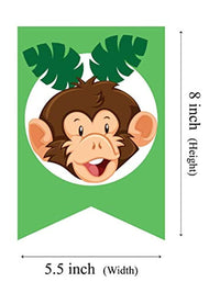 Ideas from Boston- Safari baby shower banner, Baby Shower Boy Party Decoration, Safari Theme Monkey Animal, Safari Zoo Animal Baby Shower decoration, Banner i'ts a boy jungle baby shower Party supplie - BOSTON CREATIVE COMPANY