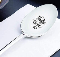 Share The Love Engraved Spoon Gift For Men, Women - BOSTON CREATIVE COMPANY