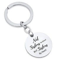Friendship Stainless Steel Keychain for Women Birthday-Best Friend Gifts for Sister - BOSTON CREATIVE COMPANY