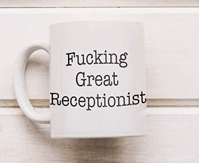 Best Gift for Receptionist, Funny Proposal Coffee Mug for Receptionist - BOSTON CREATIVE COMPANY