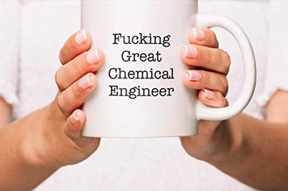 Fucking Great Chemical Engineer Coffee Mug | Gifts for Engineer Friends | Motivational Gifts 2019 | Engraved Ceramic Coffee Mugs. - BOSTON CREATIVE COMPANY