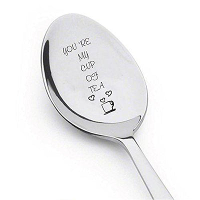 Youre My Cup of Tea Spoon - Spoon For Hot Tea - Flatware for Dining & Entertaining - BOSTON CREATIVE COMPANY