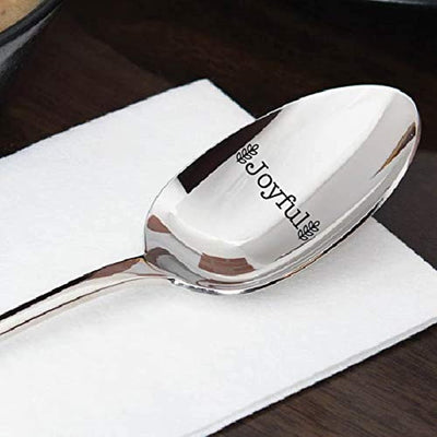 Joyful Engraved Spoons Christmas Gift - BOSTON CREATIVE COMPANY