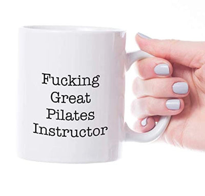 Funny Ceramic Coffee Mugs Gift For Pilates Instructor - BOSTON CREATIVE COMPANY