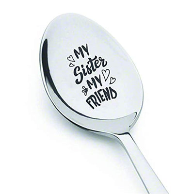 Sisters Gifts - Engraved Spoon Gift For Birthday - BOSTON CREATIVE COMPANY