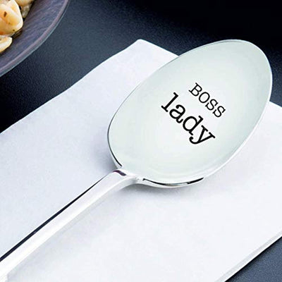 Boss Lady Engraved Spoon Gift - BOSTON CREATIVE COMPANY