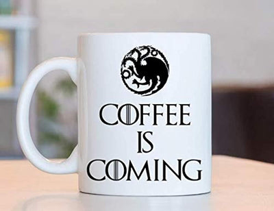 Game of Thrones- Ceramic coffee Mugs- Party Decoration- Best Coffee Mugs - BOSTON CREATIVE COMPANY