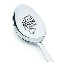 Funny Christmas Engraved spoon Gifts for Coffee Lover - BOSTON CREATIVE COMPANY