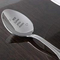 We love you mom Coffee Spoon  Mothers day Gift gift for mom - BOSTON CREATIVE COMPANY