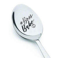 Unique Boss Gift for Boss Lady-Babe Girl Coffee Lover Spoonie Boss Gifts - BOSTON CREATIVE COMPANY