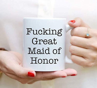 Coffee Mugs Gift For Best Maid Of Honor - BOSTON CREATIVE COMPANY