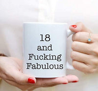 Funny 18th Birthday Coffee Mugs For Friends - BOSTON CREATIVE COMPANY