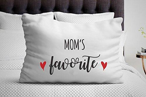 Mom gifts - Pillow cases - Grandma Gifts - Moms favorite - Gifts for women - Birthday gifts - unique gifts - Single Pillow Case - BOSTON CREATIVE COMPANY