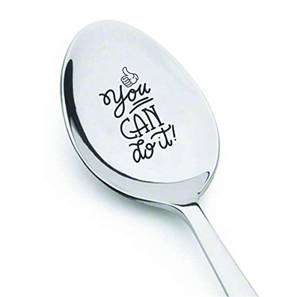 You Can Do It-Inspirational Spoon Gift from Teacher to Students-Motivational Gift for Coworker/Employees - BOSTON CREATIVE COMPANY