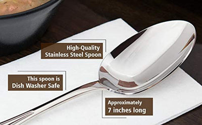 Say What's In This Drink Unique Best Gifts For Him Or Her Friends Loved Ones Valentine On Birthday Anniversary And Special Occasions Coffee Or Cocoa Lover Engraved Stainless Steel Espresso Spoon - BOSTON CREATIVE COMPANY