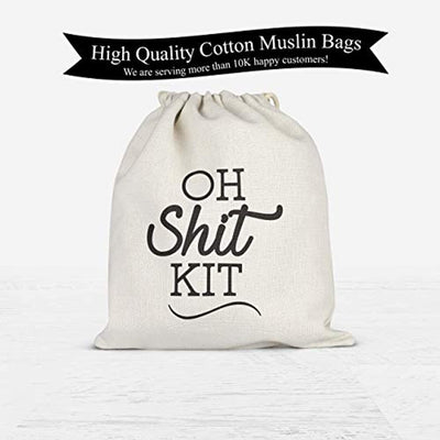 Bachelorette Party | Oh Shit Kit Customized Favor Bag - BOSTON CREATIVE COMPANY