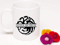 Game of Thrones Lovers Gifts | FATHER OF HOUSE  Coffee Mugs | Ceramic Coffee Mugs - BOSTON CREATIVE COMPANY