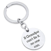 Father's Day Gift for Grandpa-Stainless Keychain Birthday Gifts for Him - BOSTON CREATIVE COMPANY