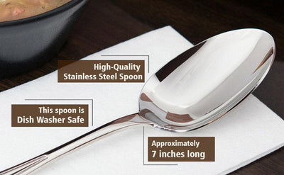 Engraved Stainless Steel Spoon-Gift for Loved Ones-Best Selling Silverware items - BOSTON CREATIVE COMPANY