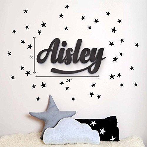 Wood Letters - wood letters for wall - large wooden letters - wooden wall letters - customised wood letters - Baby room decors - Home decors - BOSTON CREATIVE COMPANY