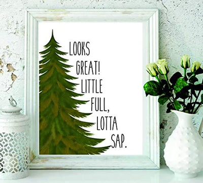 Christmas Tree Wall Art Gift For Men, Women - BOSTON CREATIVE COMPANY