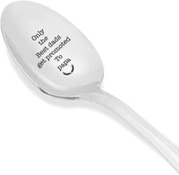 Only the best dad get promoted to Papa, Best selling items, Only the best parents get promoted, Engraved spoon - Best selling item by Boston Creative Company - BOSTON CREATIVE COMPANY