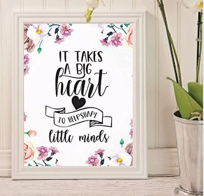 Unique Teachers Day Wall Art Gift - BOSTON CREATIVE COMPANY