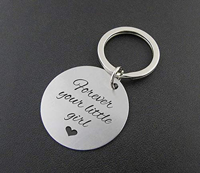 Best Stainless Steel Keychain Gifts for Mom Dad Gifts from Daughter - BOSTON CREATIVE COMPANY