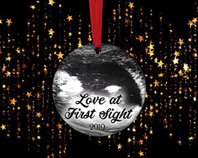 Holiday Christmas Tree Decor-Ultrasound Hanging Keepsake Ornament Gift - BOSTON CREATIVE COMPANY