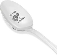 Dinner Is Coming Engraved Stainless Steel Spoon Best Gifts For Friend Couples Valentine On Birthday Special Occasions - BOSTON CREATIVE COMPANY