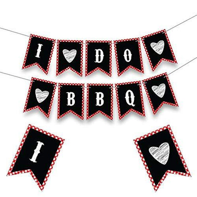I do BBQ  Bachelorette Party  Bridal Shower  Hen party  Better Be Quick(BBQ) Bridal Shower Banners - BOSTON CREATIVE COMPANY