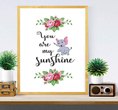 You are My Sunshine Wall Art Gift For Wife - BOSTON CREATIVE COMPANY