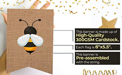 Mommy to Be Banner Bumble Bee Theme Boy Girl Baby Shower Party Decoration Supply Bumble Bee Baby Shower Banner Gender Reveal Party Decorations mama to be - BOSTON CREATIVE COMPANY