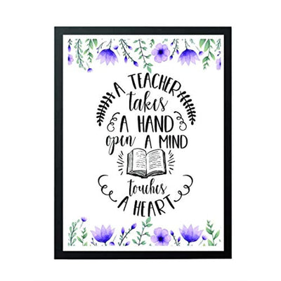 Best Teacher's Day Wall Art Gift - BOSTON CREATIVE COMPANY