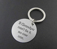 Father's Day Gift for Grandpa-Stainless Keychain Birthday Gifts for Him - BOSTON CREATIVE COMPANY