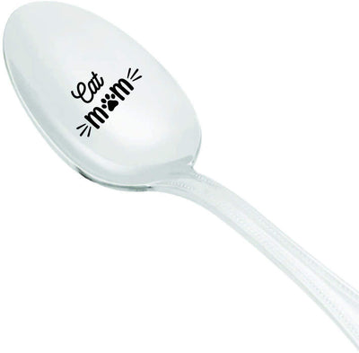 Cat mom Personalized Gift for mom  Spoon gifts - BOSTON CREATIVE COMPANY