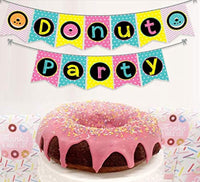 Ideas from Boston-Donut Happy Birthday Banner cutout backdrop, Donut theme birthday party supplies , Donut Birthday Party Decorations Kit, Donut Grow Up Banner, Donut Party Supplies and Decorations, Kids Birthday Party Decoration Supplies. - BOSTON CREATIVE COMPANY