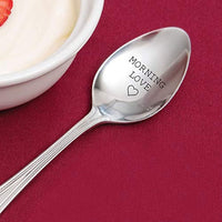 Romantic Engraved Spoon Gift for Husband , Wife - BOSTON CREATIVE COMPANY