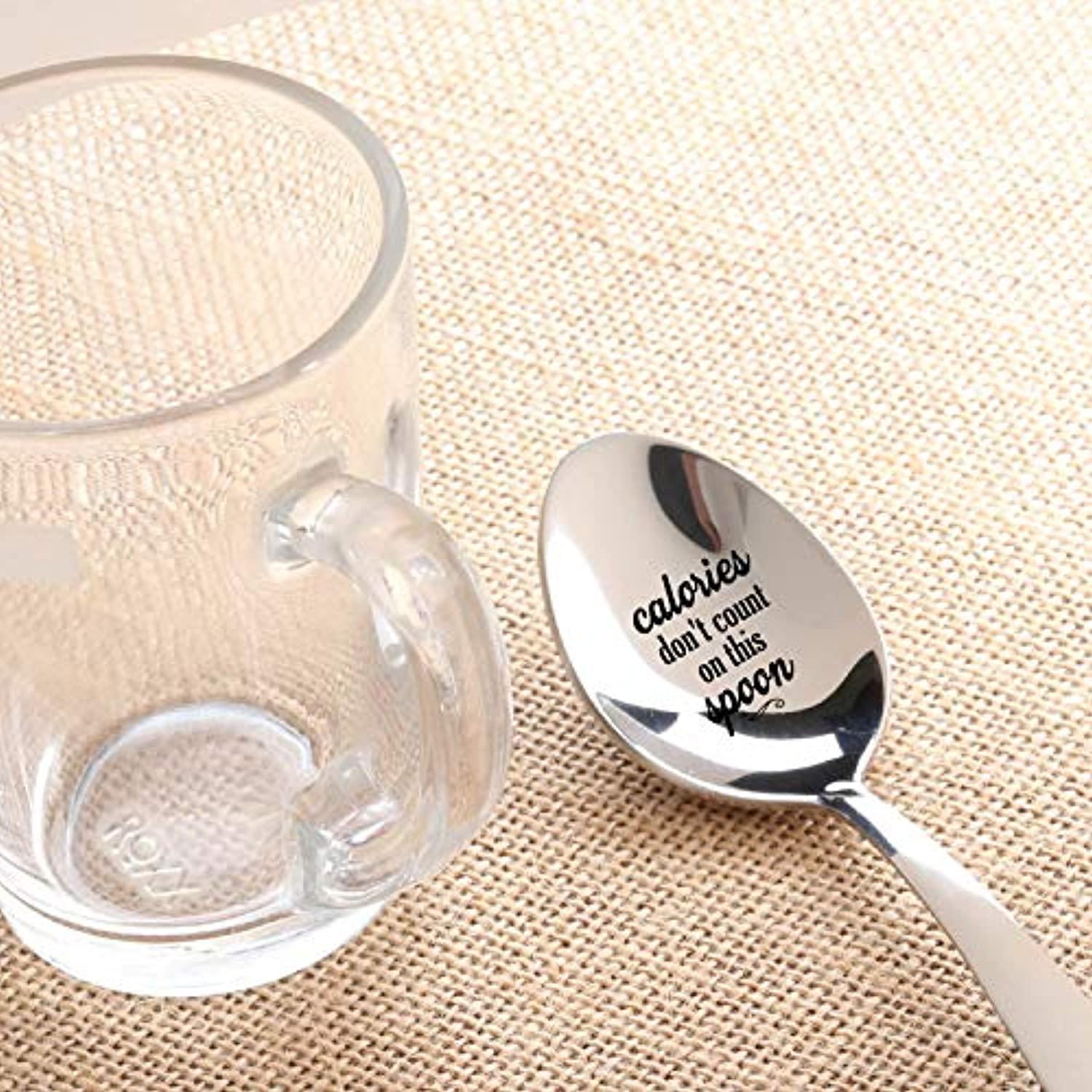 Engraved Spoon Gifts gifts for women - hilarious gag gifts - for her gifts  - christmas gift ideas - gifts under 20 dollars - gifts for men or women 
