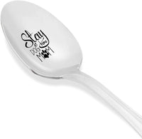 Animal lover gifts - Mothers day gifts - Engraved spoon - Unique gifts - Stay at dog home - 7 inches - BOSTON CREATIVE COMPANY