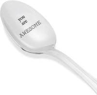 You Are Awesome Spoon - Engraved Spoon - Best Friends Gift - Cute Spoon - Gift for Him - Gift for Her - Lovers Gift - Spoon Gift # A5 - BOSTON CREATIVE COMPANY