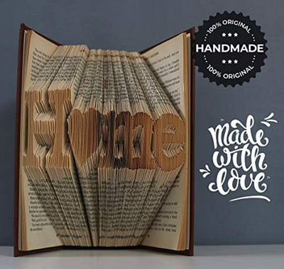 Home Folded Book Art Gift For Christmas - BOSTON CREATIVE COMPANY