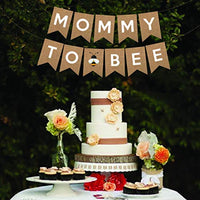 Mommy to Be Banner Bumble Bee Theme Boy Girl Baby Shower Party Decoration Supply Bumble Bee Baby Shower Banner Gender Reveal Party Decorations mama to be - BOSTON CREATIVE COMPANY