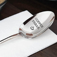 Funny Engraved Spoon For Coffee Lovers - BOSTON CREATIVE COMPANY