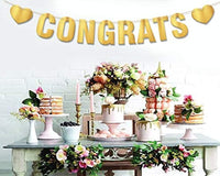 Congratulations Banner Graduation Party Supplies 2019 Congrats Banner Hanging Decoration For Bridal Shower Sign Baby Shower Engagement -Congratulation Farewell Party Supplies Graduate Decor - BOSTON CREATIVE COMPANY