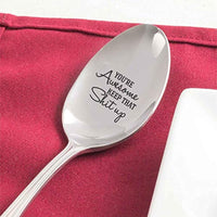 Engraved Spoon Gifts for Women-Coffee/Tea Lover Gift ideas for Her - BOSTON CREATIVE COMPANY