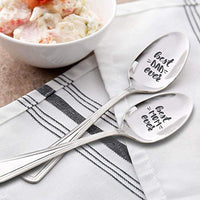 Best Dad Ever | Best Mom Ever Spoon Gift for Father Mother - BOSTON CREATIVE COMPANY