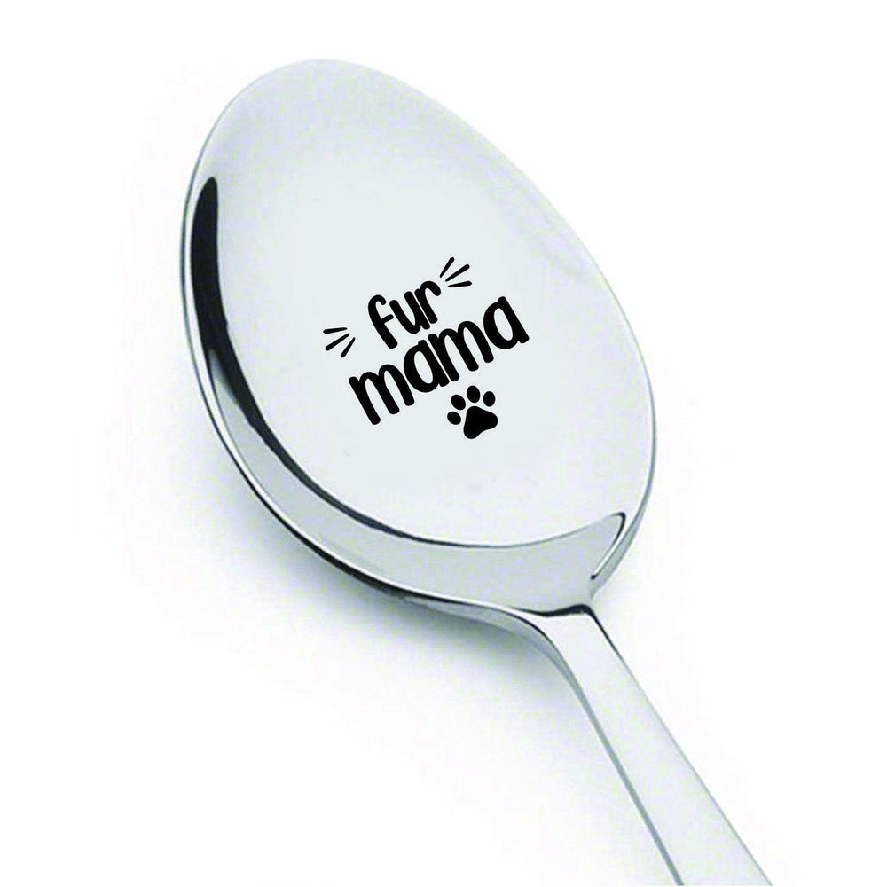 Pet Lover Gifts - Cat Spoon - Funny Pet Gifts - Fur mama - Mother’s Day Gifts - Dog Mum Gifts - Dog Lover Gifts - Cat Lover Gifts - New Gifts Fur Mom - BOSTON CREATIVE COMPANY