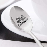 Surprise Pregnancy Announcement Engraved Spoon Gift For Grandma - BOSTON CREATIVE COMPANY