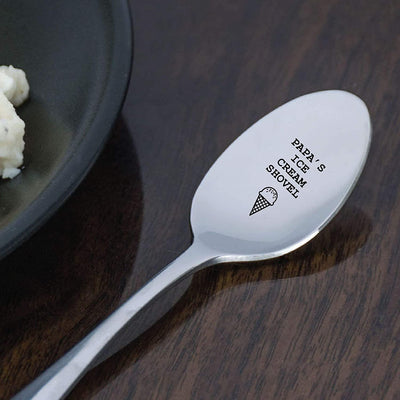 Engraved Spoon Gift for Father's Day-Unique Gift Ideas for Best Dad - BOSTON CREATIVE COMPANY